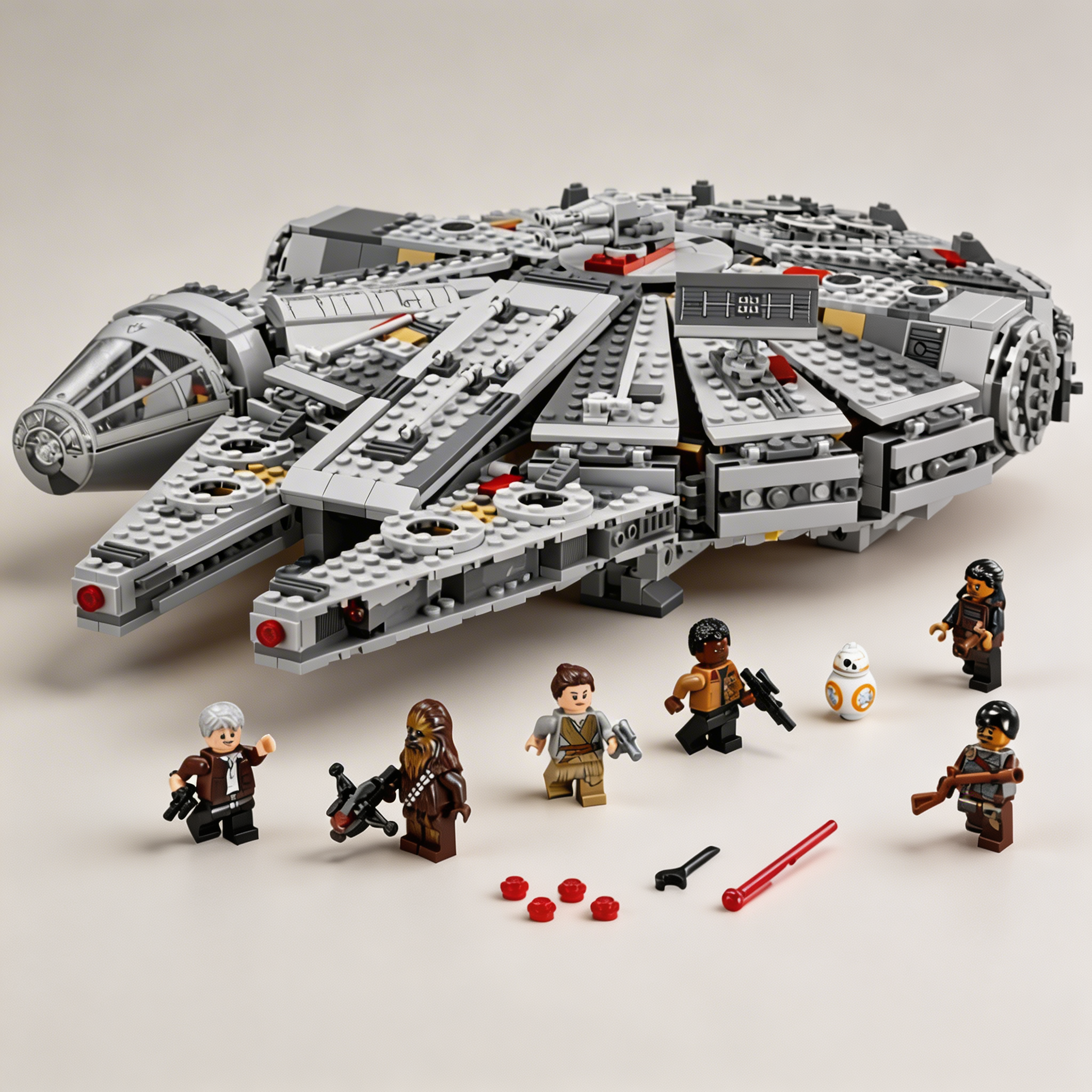 SET ALCÓN MILENARIO - CON LOGO